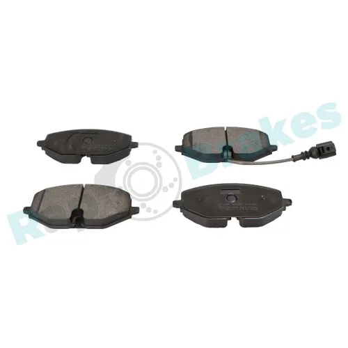 Bremsbelagsatz, Scheibenbremse Vorderachse RAP BRAKES R-P1661 Bild Bremsbelagsatz, Scheibenbremse Vorderachse RAP BRAKES R-P1661