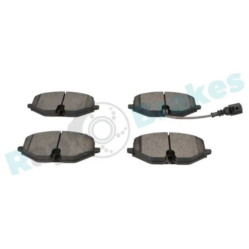 Bremsbelagsatz, Scheibenbremse Vorderachse RAP BRAKES R-P1661 Bild Bremsbelagsatz, Scheibenbremse Vorderachse RAP BRAKES R-P1661