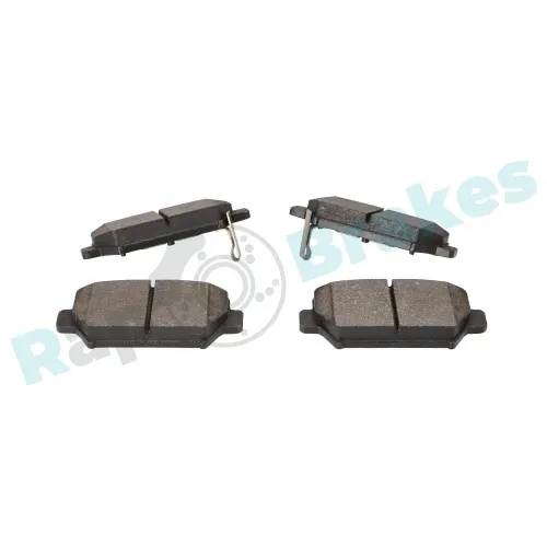 Bremsbelagsatz, Scheibenbremse Hinterachse RAP BRAKES R-P1665 Bild Bremsbelagsatz, Scheibenbremse Hinterachse RAP BRAKES R-P1665