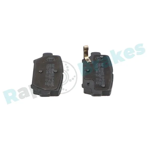 Bremsbelagsatz, Scheibenbremse Hinterachse RAP BRAKES R-P1665 Bild Bremsbelagsatz, Scheibenbremse Hinterachse RAP BRAKES R-P1665