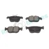 Bremsbelagsatz, Scheibenbremse Hinterachse RAP BRAKES R-P1667 Bild Bremsbelagsatz, Scheibenbremse Hinterachse RAP BRAKES R-P1667