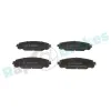 Bremsbelagsatz, Scheibenbremse Vorderachse RAP BRAKES R-P1672 Bild Bremsbelagsatz, Scheibenbremse Vorderachse RAP BRAKES R-P1672