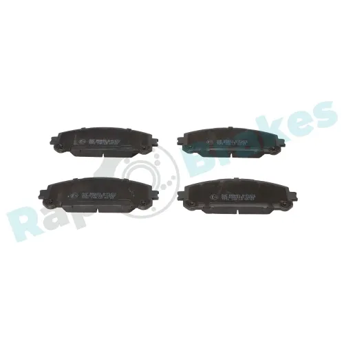 Bremsbelagsatz, Scheibenbremse Vorderachse RAP BRAKES R-P1672 Bild Bremsbelagsatz, Scheibenbremse Vorderachse RAP BRAKES R-P1672