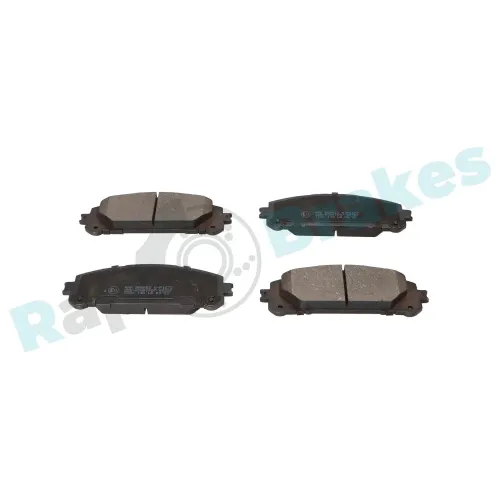 Bremsbelagsatz, Scheibenbremse Vorderachse RAP BRAKES R-P1672 Bild Bremsbelagsatz, Scheibenbremse Vorderachse RAP BRAKES R-P1672