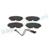 Bremsbelagsatz, Scheibenbremse Vorderachse RAP BRAKES R-P1673