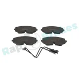 Bremsbelagsatz, Scheibenbremse Vorderachse RAP BRAKES R-P1673