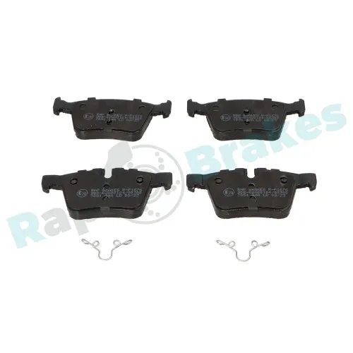 Bremsbelagsatz, Scheibenbremse Hinterachse RAP BRAKES R-P1676 Bild Bremsbelagsatz, Scheibenbremse Hinterachse RAP BRAKES R-P1676