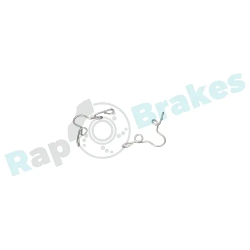 Bremsbelagsatz, Scheibenbremse Hinterachse RAP BRAKES R-P1676 Bild Bremsbelagsatz, Scheibenbremse Hinterachse RAP BRAKES R-P1676