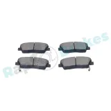 Bremsbelagsatz, Scheibenbremse Vorderachse RAP BRAKES R-P1677