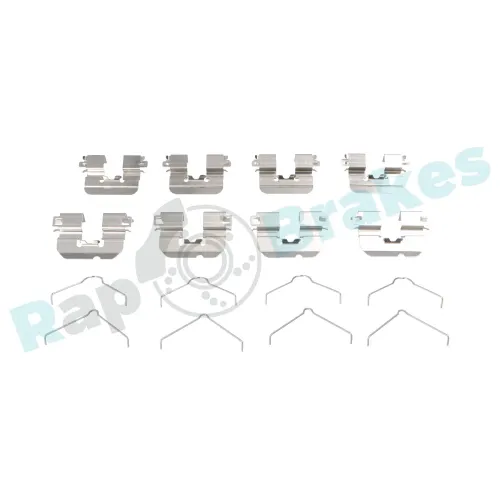 Bremsbelagsatz, Scheibenbremse Hinterachse RAP BRAKES R-P1678 Bild Bremsbelagsatz, Scheibenbremse Hinterachse RAP BRAKES R-P1678