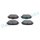 Bremsbelagsatz, Scheibenbremse Hinterachse RAP BRAKES R-P1680