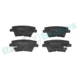 Bremsbelagsatz, Scheibenbremse Hinterachse RAP BRAKES R-P1682