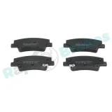 Bremsbelagsatz, Scheibenbremse Hinterachse RAP BRAKES R-P1683