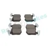 Bremsbelagsatz, Scheibenbremse Vorderachse RAP BRAKES R-P1693 Bild Bremsbelagsatz, Scheibenbremse Vorderachse RAP BRAKES R-P1693