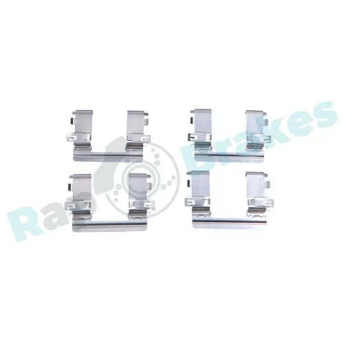 Bremsbelagsatz, Scheibenbremse Vorderachse RAP BRAKES R-P1698 Bild Bremsbelagsatz, Scheibenbremse Vorderachse RAP BRAKES R-P1698