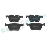 Bremsbelagsatz, Scheibenbremse Hinterachse RAP BRAKES R-P1701