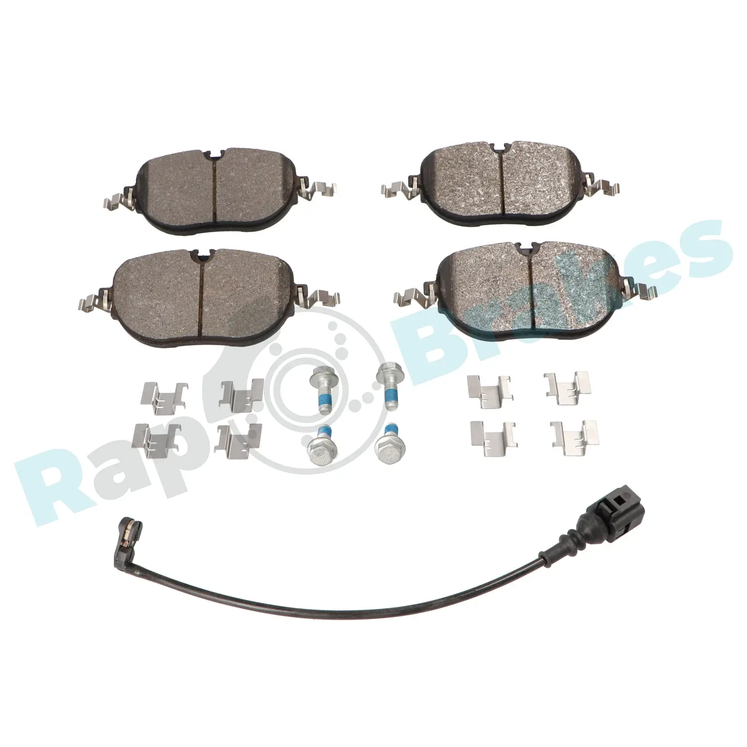 Bremsbelagsatz, Scheibenbremse Vorderachse RAP BRAKES R-P1702