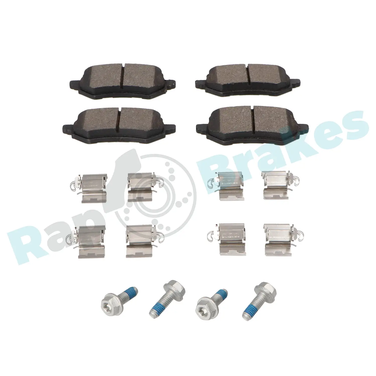 Bremsbelagsatz, Scheibenbremse Hinterachse RAP BRAKES R-P1708