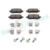Bremsbelagsatz, Scheibenbremse Hinterachse RAP BRAKES R-P1708
