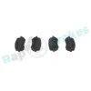 Bremsbelagsatz, Scheibenbremse Hinterachse RAP BRAKES R-P1708 Bild Bremsbelagsatz, Scheibenbremse Hinterachse RAP BRAKES R-P1708