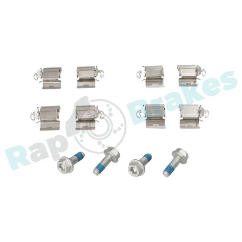 Bremsbelagsatz, Scheibenbremse Hinterachse RAP BRAKES R-P1708 Bild Bremsbelagsatz, Scheibenbremse Hinterachse RAP BRAKES R-P1708