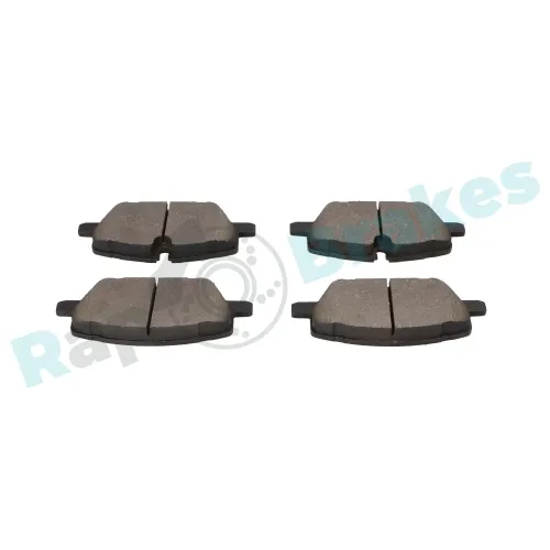 Bremsbelagsatz, Scheibenbremse Vorderachse RAP BRAKES R-P1710 Bild Bremsbelagsatz, Scheibenbremse Vorderachse RAP BRAKES R-P1710