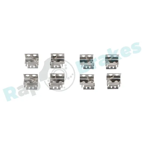 Bremsbelagsatz, Scheibenbremse Vorderachse RAP BRAKES R-P1710 Bild Bremsbelagsatz, Scheibenbremse Vorderachse RAP BRAKES R-P1710