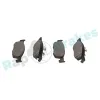 Bremsbelagsatz, Scheibenbremse Vorderachse RAP BRAKES R-P1711 Bild Bremsbelagsatz, Scheibenbremse Vorderachse RAP BRAKES R-P1711