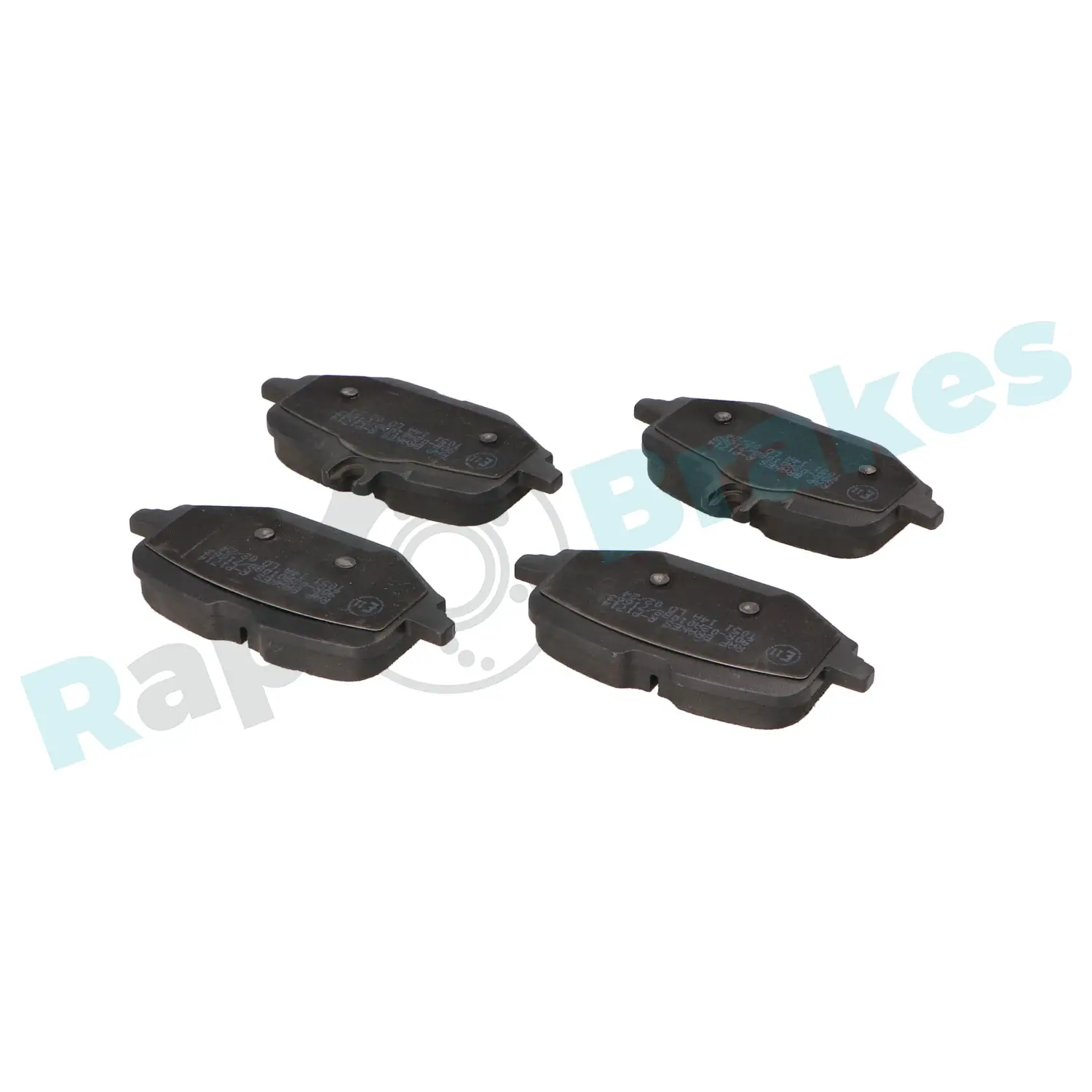 Bremsbelagsatz, Scheibenbremse Hinterachse RAP BRAKES R-P1714