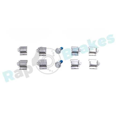 Bremsbelagsatz, Scheibenbremse Vorderachse RAP BRAKES R-P1715 Bild Bremsbelagsatz, Scheibenbremse Vorderachse RAP BRAKES R-P1715