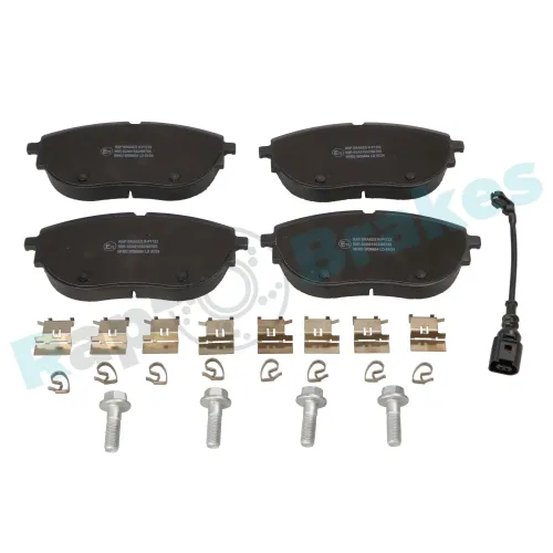 Bremsbelagsatz, Scheibenbremse Vorderachse RAP BRAKES R-P1723 Bild Bremsbelagsatz, Scheibenbremse Vorderachse RAP BRAKES R-P1723