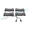 Bremsbelagsatz, Scheibenbremse Vorderachse RAP BRAKES R-P1724 Bild Bremsbelagsatz, Scheibenbremse Vorderachse RAP BRAKES R-P1724