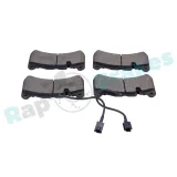 Bremsbelagsatz, Scheibenbremse Vorderachse RAP BRAKES R-P1724