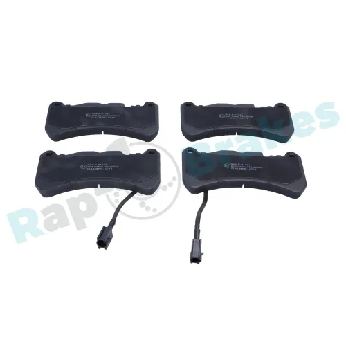 Bremsbelagsatz, Scheibenbremse Vorderachse RAP BRAKES R-P1724 Bild Bremsbelagsatz, Scheibenbremse Vorderachse RAP BRAKES R-P1724