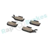 Bremsbelagsatz, Scheibenbremse Vorderachse RAP BRAKES R-P1735