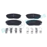 Bremsbelagsatz, Scheibenbremse Vorderachse RAP BRAKES R-P1742