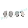 Bremsbelagsatz, Scheibenbremse Vorderachse RAP BRAKES R-P1747 Bild Bremsbelagsatz, Scheibenbremse Vorderachse RAP BRAKES R-P1747