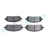 Bremsbelagsatz, Scheibenbremse Vorderachse RAP BRAKES R-P1763