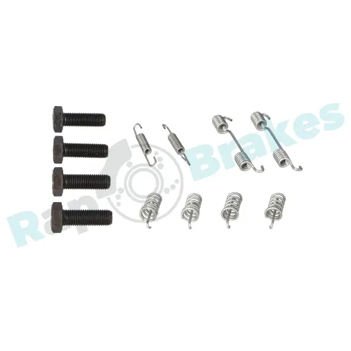 Zubehörsatz, Bremsbacken Hinterachse RAP BRAKES R-T0001 Bild Zubehörsatz, Bremsbacken Hinterachse RAP BRAKES R-T0001