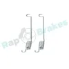Zubehörsatz, Bremsbacken Hinterachse RAP BRAKES R-T0009 Bild Zubehörsatz, Bremsbacken Hinterachse RAP BRAKES R-T0009