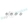 Zubehörsatz, Bremsbacken Hinterachse RAP BRAKES R-T0018 Bild Zubehörsatz, Bremsbacken Hinterachse RAP BRAKES R-T0018