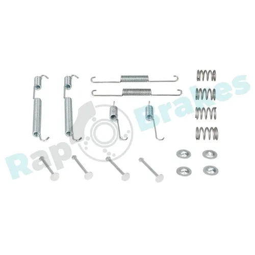 Zubehörsatz, Bremsbacken Hinterachse RAP BRAKES R-T0039 Bild Zubehörsatz, Bremsbacken Hinterachse RAP BRAKES R-T0039
