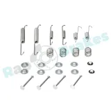 Zubehörsatz, Bremsbacken Hinterachse RAP BRAKES R-T0059