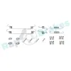 Zubehörsatz, Bremsbacken Hinterachse RAP BRAKES R-T0087 Bild Zubehörsatz, Bremsbacken Hinterachse RAP BRAKES R-T0087