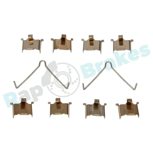 Zubehörsatz, Scheibenbremsbelag Hinterachse RAP BRAKES R-U0006 Bild Zubehörsatz, Scheibenbremsbelag Hinterachse RAP BRAKES R-U0006