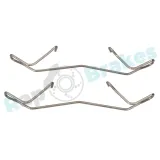 Zubehörsatz, Scheibenbremsbelag Vorderachse RAP BRAKES R-U0007