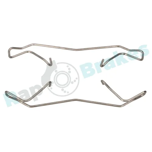 Zubehörsatz, Scheibenbremsbelag Vorderachse RAP BRAKES R-U0007 Bild Zubehörsatz, Scheibenbremsbelag Vorderachse RAP BRAKES R-U0007