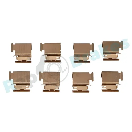 Zubehörsatz, Scheibenbremsbelag Vorderachse RAP BRAKES R-U0008 Bild Zubehörsatz, Scheibenbremsbelag Vorderachse RAP BRAKES R-U0008