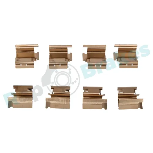 Zubehörsatz, Scheibenbremsbelag Vorderachse RAP BRAKES R-U0008 Bild Zubehörsatz, Scheibenbremsbelag Vorderachse RAP BRAKES R-U0008