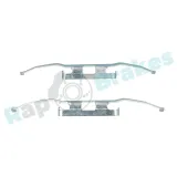 Zubehörsatz, Scheibenbremsbelag Vorderachse RAP BRAKES R-U0019